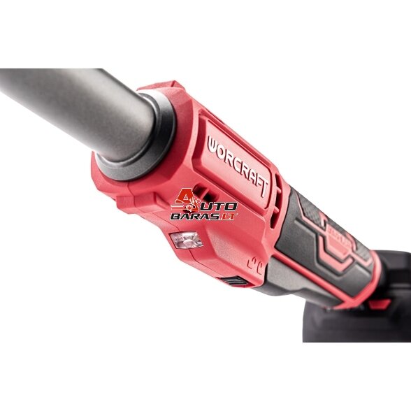 Akumuliatorinė smūginė terkšlė WORCRAFT 1/2" 20V LI-ION 8