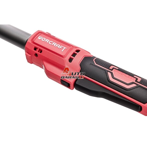 Akumuliatorinė smūginė terkšlė WORCRAFT 1/2" 20V LI-ION 10