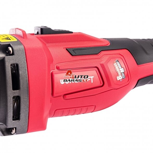 WORCRAFT Akumuliatorinės skardos pjovimo žirklės 20V LI-ION 8