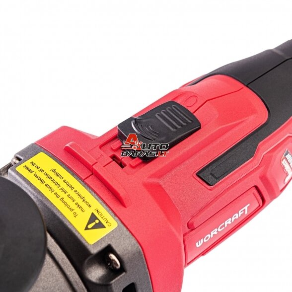 WORCRAFT Akumuliatorinės skardos pjovimo žirklės 20V LI-ION 6