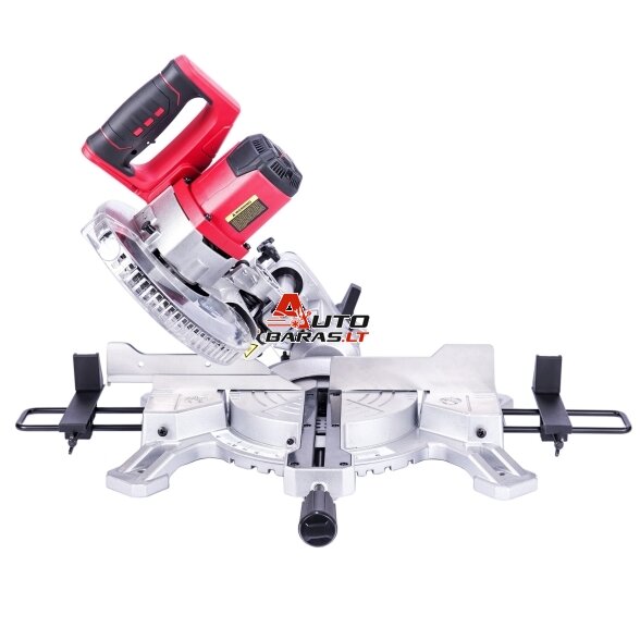 Akumuliatorinės skersinio pjovimo staklės WORCRAFT 185mm 20V LI-ION 2