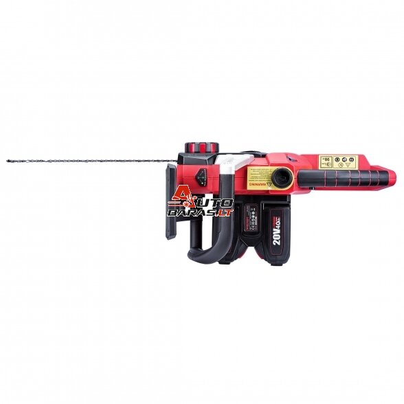 WORCRAFT Akumuliatorinis grandininis pjūklas 40V (20V+20V) LI-ION 2