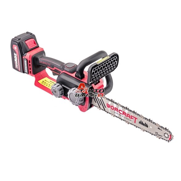 Akumuliatorinis grandininis pjūklas WORCRAFT 20V LI-ION (Be akumuliatoriaus ir kroviklio) 2