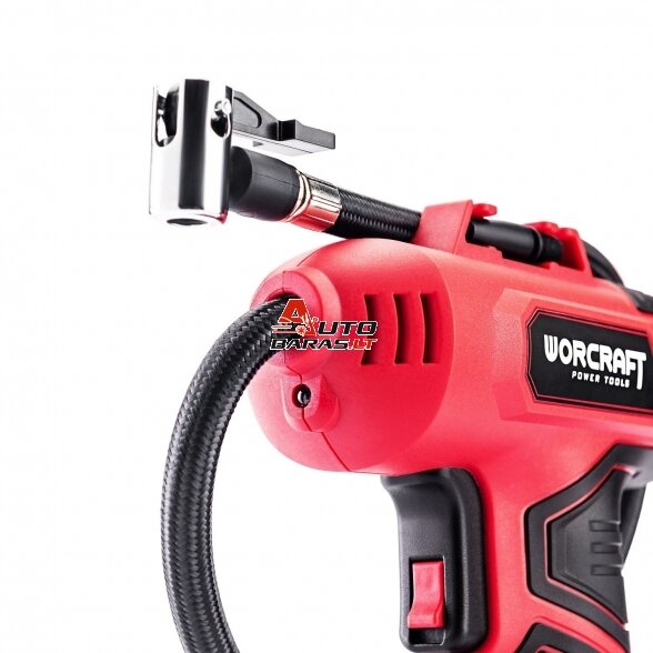 WORCRAFT Akumuliatorinis kompresorius 20V LI-ION 7