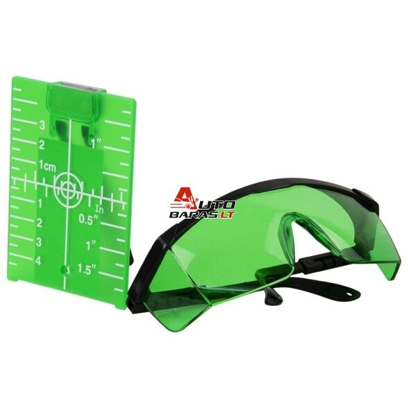 WORCRAFT Akumuliatorinis kryžminių linijų nivelyro 3x3D rinkinys (žalias lazeris) 20V LI-ION (XCUBE dėžė) 6