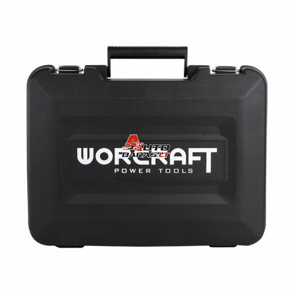 WORCRAFT Akumuliatorinis perforatorius 4.5J 20V LI-ION, 4.0Ah (plastikinė dėžė) 11