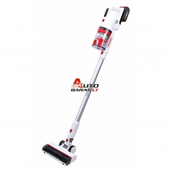 WORCRAFT Akumuliatorinis siurblys šluota 20V LI-ION