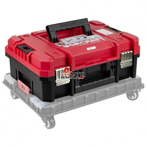 WORCRAFT Akumuliatorinis šlifuoklis kampinis 125mm 20V LI-ION (XCUBE dėžė) 7