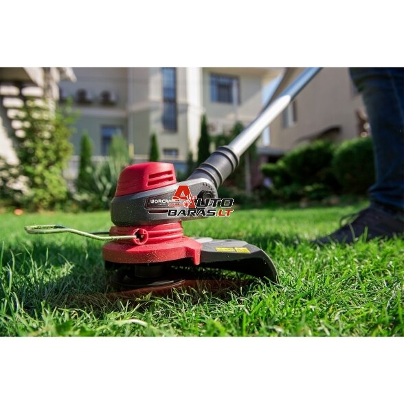 WORCRAFT Akumuliatorinis trimeris su priedais 20V LI-ION 4.0ah 11