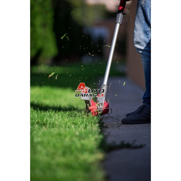 WORCRAFT Akumuliatorinis trimeris su priedais 20V LI-ION 4.0ah 15
