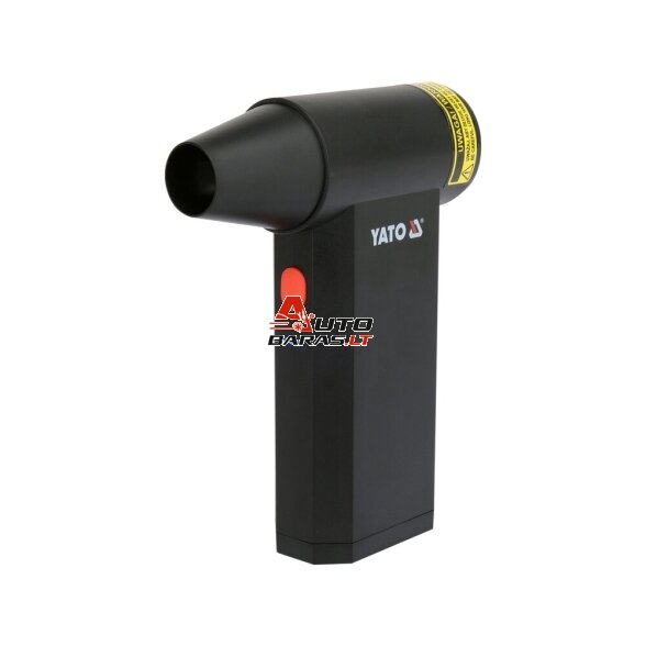 YATO Akumuliatorinis turbo pūstuvas mini 135000 RPM 7.2V LI-ION 1