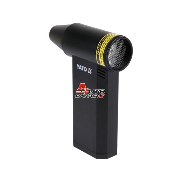 YATO Akumuliatorinis turbo pūstuvas mini 135000 RPM 7.2V LI-ION 4