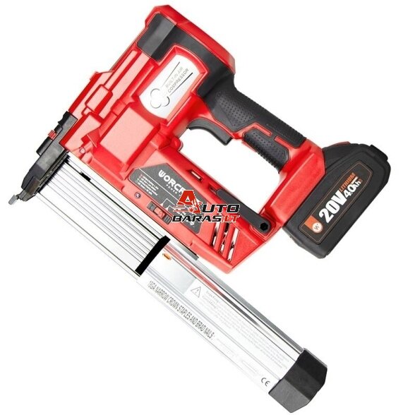 Akumuliatorinis viniakalis-kabiamušis WORCRAFT 20V LI-ION (Be akumuliatoriaus ir įkroviklio) 3
