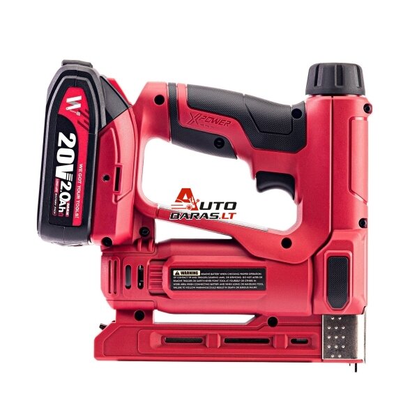 Akumuliatorinis viniakalis-kabiamušis WORCRAFT 20V LI-ION (Be akumuliatoriaus ir kroviklio) 6