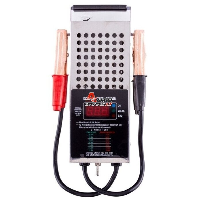 Akumuliatoriaus baterijos testeris skaitmeninis 12V