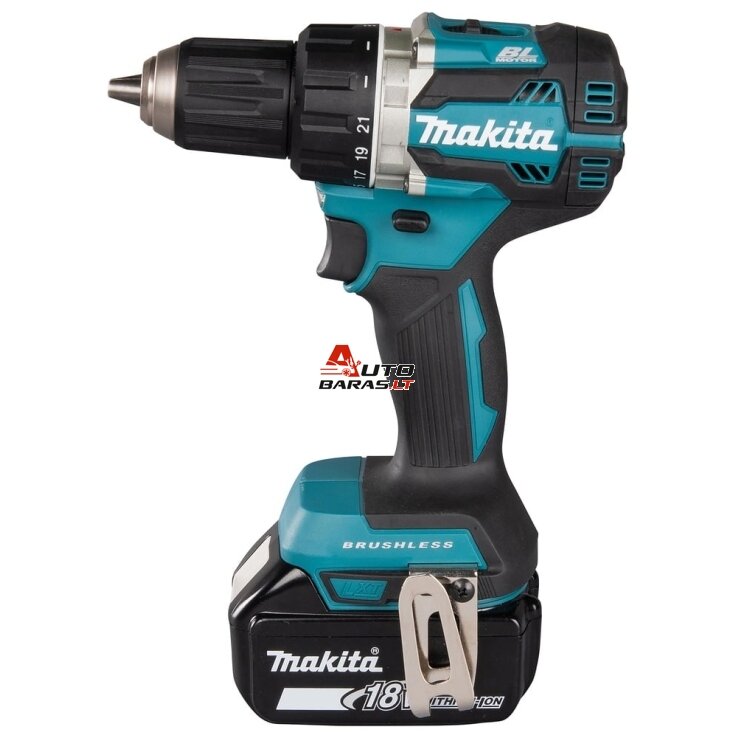 Akumuliatorinis gręžtuvas 18V 5Ah Makita DDF484RTJ