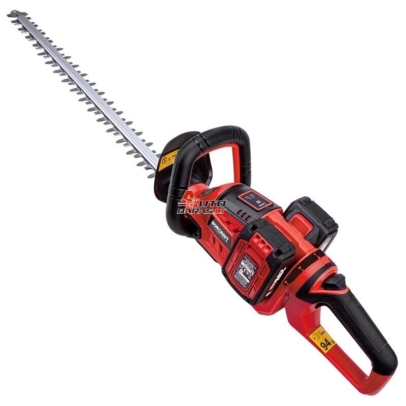 WORCRAFT Akumuliatorinės gyvatvorių žirklės 40V (20V + 20V) LI-ION 1