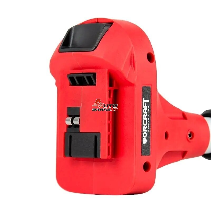 WORCRAFT Akumuliatorinis grandininis mini pjūklas su teleskopiniu prailginimu 20V LI-ION 8