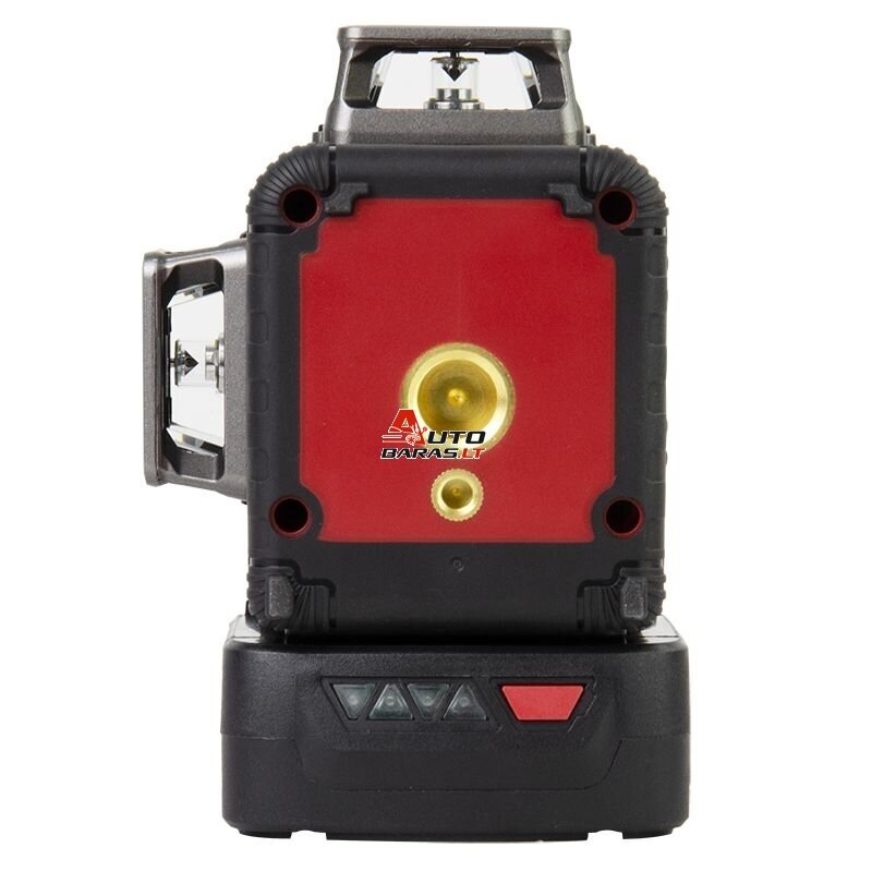 WORCRAFT Akumuliatorinis kryžminių linijų nivelyro 3x3D rinkinys (žalias lazeris) 20V LI-ION (XCUBE dėžė) 4