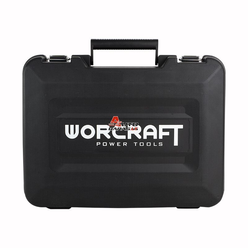 WORCRAFT Akumuliatorinis perforatorius 4.5J 20V LI-ION, 4.0Ah (plastikinė dėžė) 11
