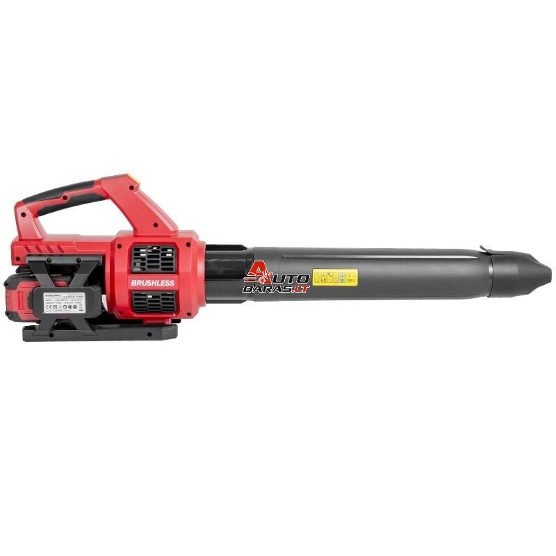 WORCRAFT Akumuliatorinis lapų pūstuvas 40V (20V+20V) LI-ION 3