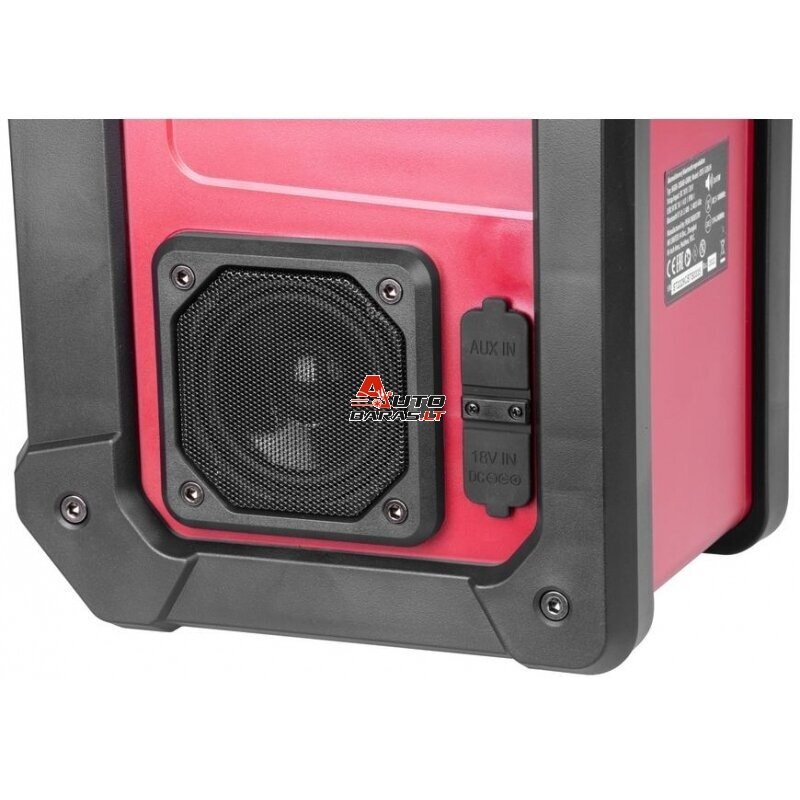 Akumuliatorinis radijas su BT WORCRAFT 20V LI-ION 2