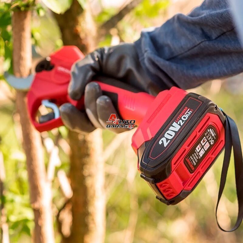 Akumuliatorinis sekatorius WORCRAFT 20V LI-ION 7