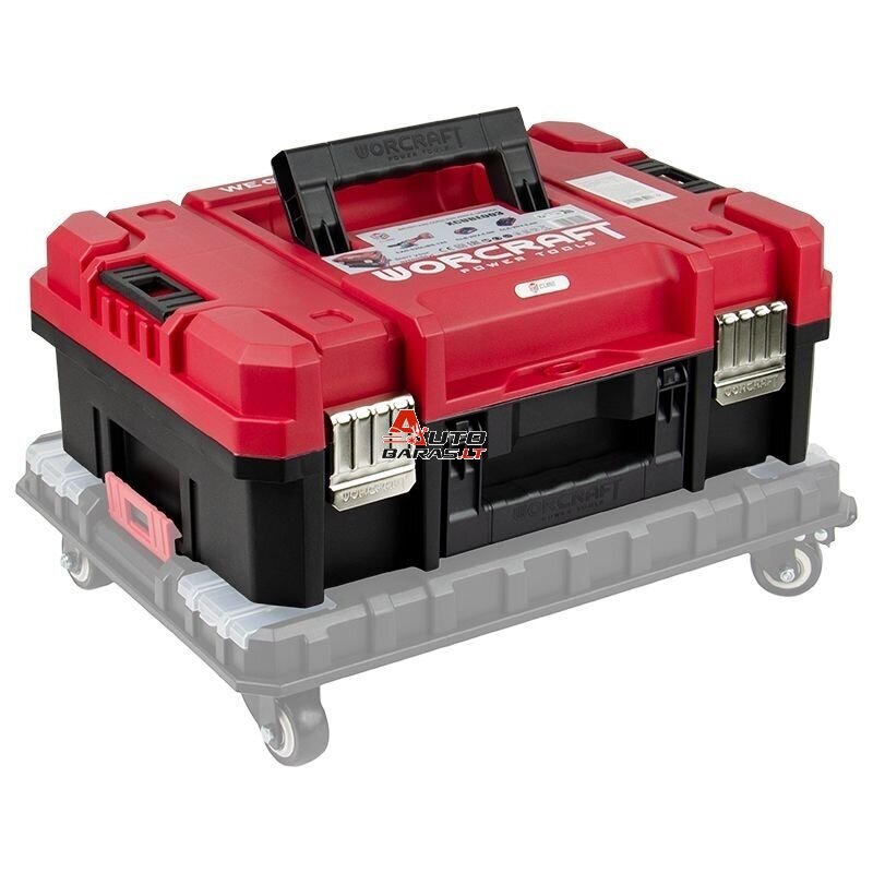 WORCRAFT Akumuliatorinis šlifuoklis kampinis 125mm 20V LI-ION (XCUBE dėžė) 7