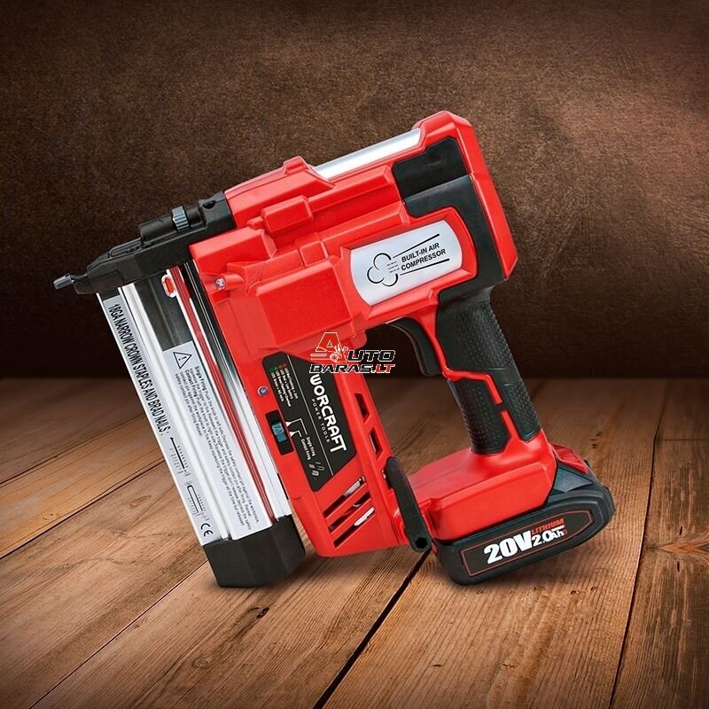 Akumuliatorinis viniakalis-kabiamušis WORCRAFT 20V LI-ION (Be akumuliatoriaus ir įkroviklio) 9