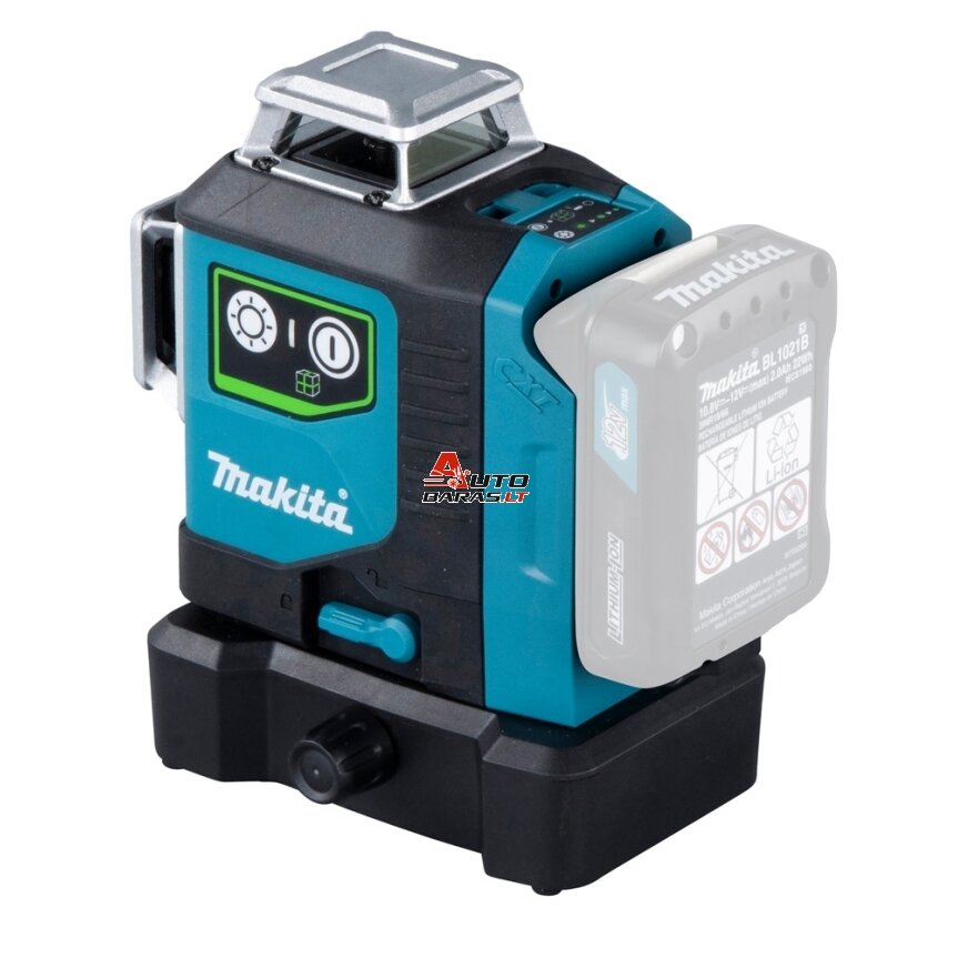 Akumuliatorinis lazerinis nivelyras 12V Makita SK700GD (Be akum. ir pakrovėjo)