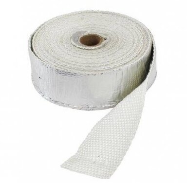 Aliumininė termoizoliacija išmetimo sistemai 10m x 5cm (2.0mm storio) iki 800 laipsnių Aliumininė termoizoliacija išmetimo sistemai 10m x 5cm (2.0mm storio) iki 800 laipsnių