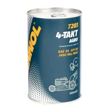 MANNOL ALYVA 4-TAKT AGRO MANNOL 600ML (keturtakčiams varikliams) MANNOL ALYVA 4-TAKT AGRO MANNOL 600ML (keturtakčiams varikliams)