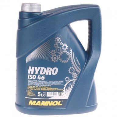 Alyva Mannol HYDRO ISO 46 5L Alyva Mannol HYDRO ISO 46 5L