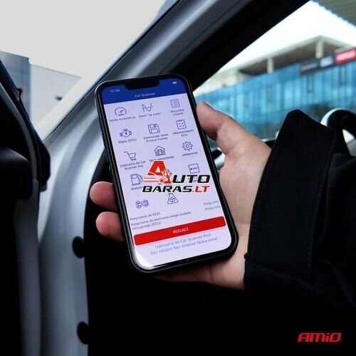 AMIO OBD2 BT XL Universalus diagnostinis skeneris Bluetooth 2
