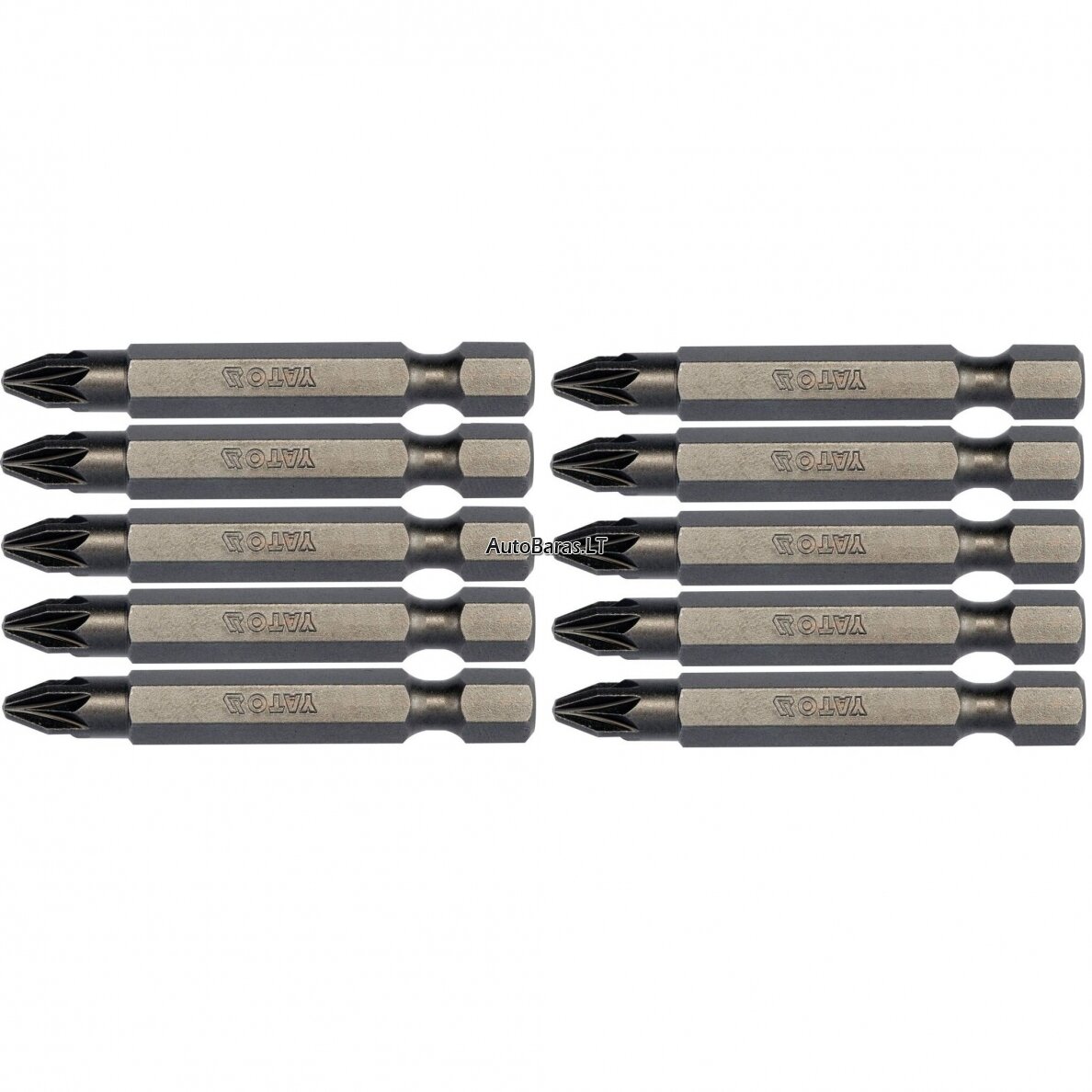 Antgalis 1/4' PZ #2x 50mmL (10vnt)