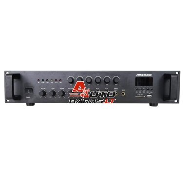 Analoginis stiprintuvas Hikvision DS-QAE0A120G1-VB6 (120W, Bluetooth, USB) Analoginis stiprintuvas Hikvision DS-QAE0A120G1-VB6 (120W, Bluetooth, USB)