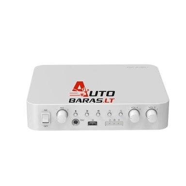 Analoginis stiprintuvas Hikvision DS-QAE1A80G1-VB (80W, Bluetooth, USB)