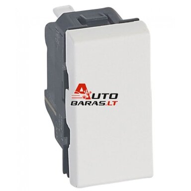 Antibacterial switch Mosaic Legrand 078710L (10A, 250 V) Antibacterial switch Mosaic Legrand 078710L (10A, 250 V)