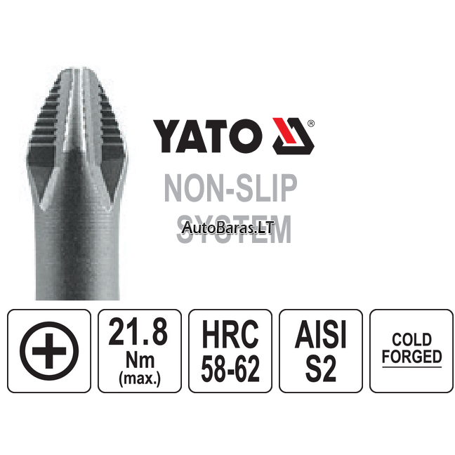 Antgalis 1/4" PH #2x100mmL 1