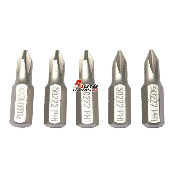 SATA Antgalis PHILLIPS 1/4" (6.3mm), 5vnt.