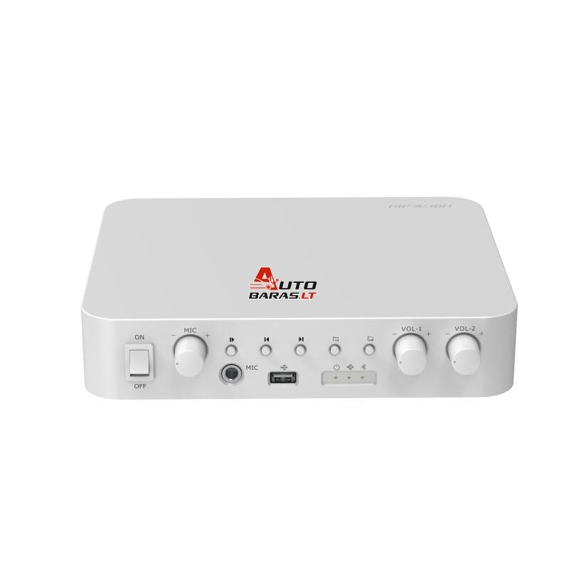 Analoginis stiprintuvas Hikvision DS-QAE1A80G1-VB (80W, Bluetooth, USB)