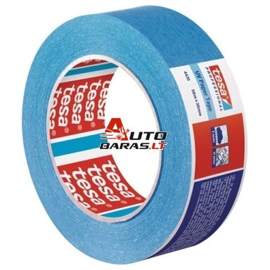 Apsauginė dažymo juosta lauko darbams TESA (balta) 50m x 38mm 04435-00017-01 Apsauginė dažymo juosta lauko darbams TESA (balta) 50m x 38mm 04435-00017-01
