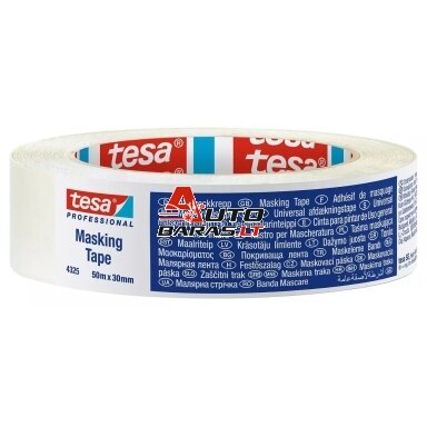 Apsauginė dažymo juosta TESA (balta) 50m x 38mm 04325-00003-01