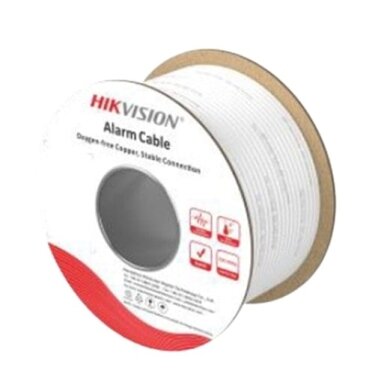 Apsauginis kabelis Hikvision (6x0.22 Cu, Eca, 100 m) Apsauginis kabelis Hikvision (6x0.22 Cu, Eca, 100 m)