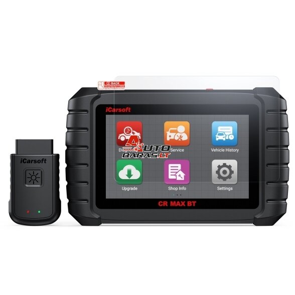 Apsauginis stiklas iCarsoft CR MAX / CR MAX BT 2