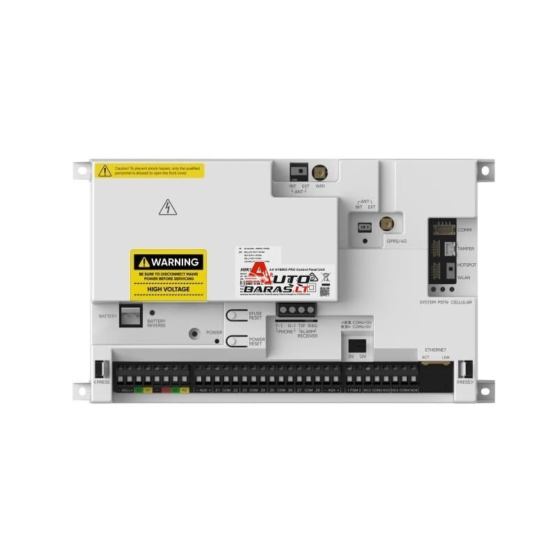 Apsaugos centralė Hikvision AX Hybrid Pro DS-PA502-64 (64 zonos)