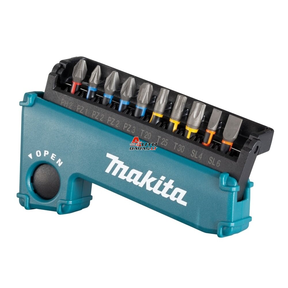 Atsuktuvo antgalių komplektas Makita E-03573