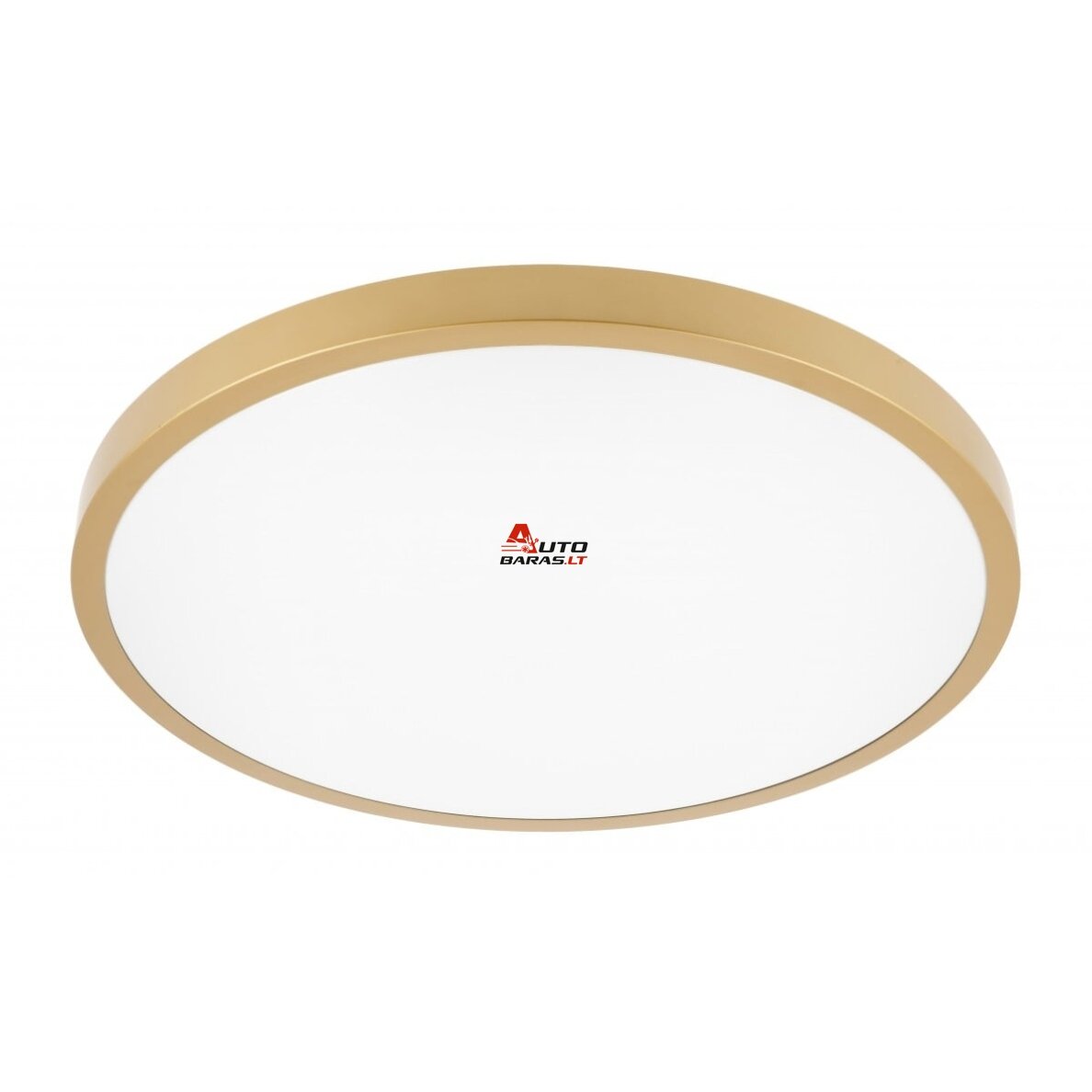 ATOL LED lubinis šviestuvas (32W, 2560lm, 3000K, auksinis, apvalus) GTV LD-ATOL32W-WW-02