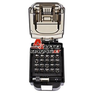 Atsuktuvo antgalių komplektas Makita B-68317 (31vnt, 25mm)