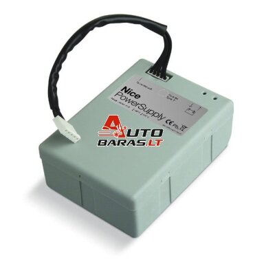Atsarginė baterija NICE PS124 (24V, 1.2Ah, tinka SBAR, WINGO, ROBUS pavaroms) Atsarginė baterija NICE PS124 (24V, 1.2Ah, tinka SBAR, WINGO, ROBUS pavaroms)